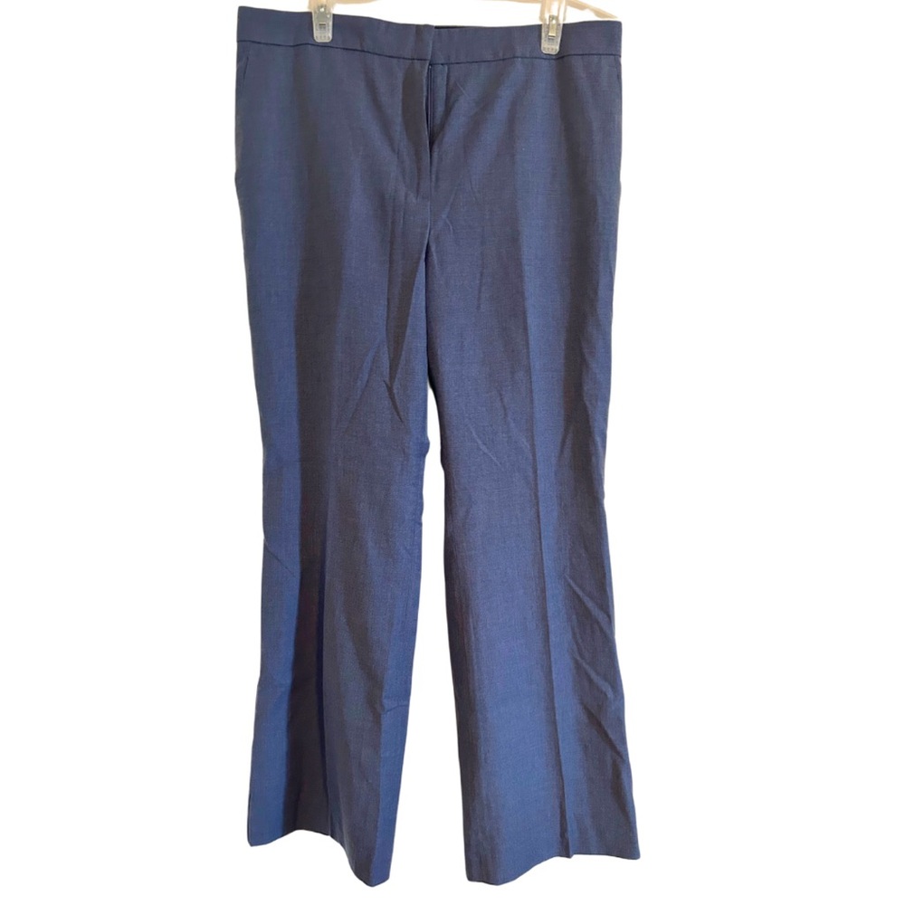 Ann Taylor High Rise Trouser in Seaside Blue